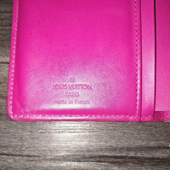 Louis Vuitton Vernis French Purse Wallet Rose Pop - Picture 4 of 12